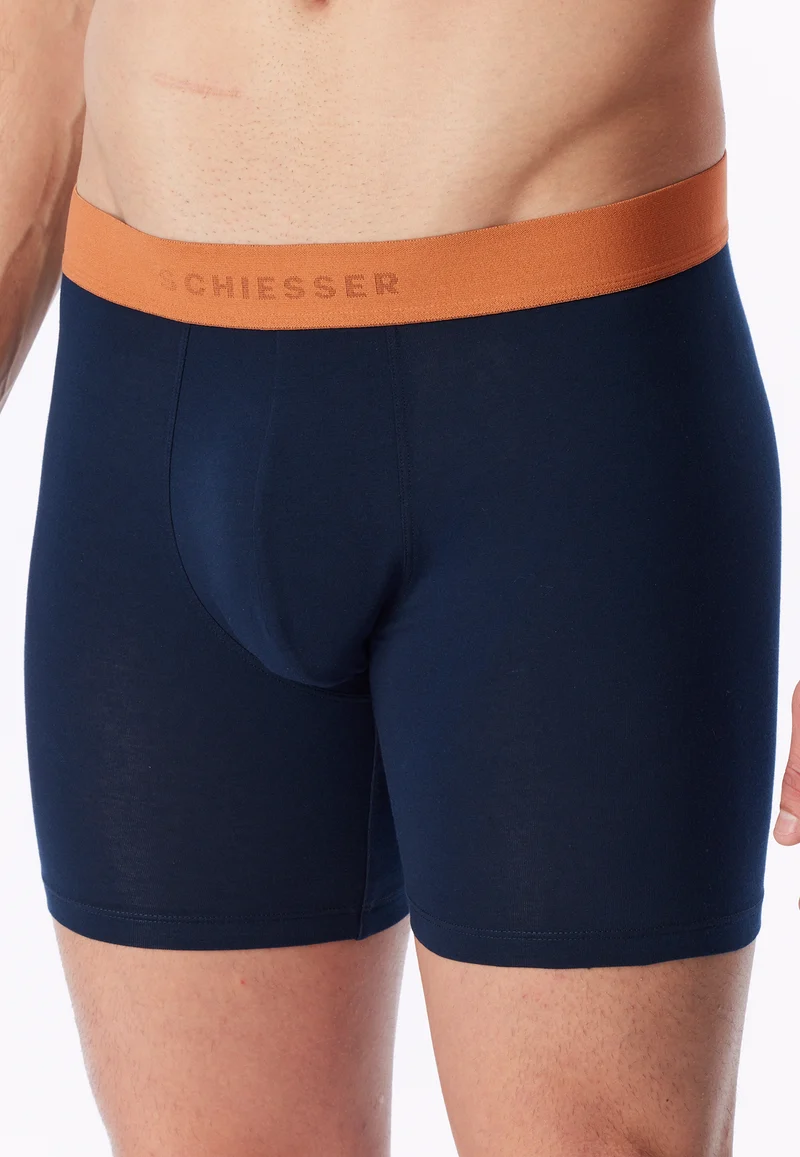 Long-Shorts 3er-Pack Dunkelblau - 95/5
