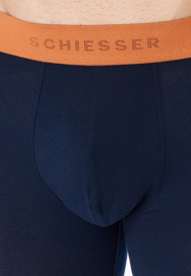 Long-Shorts 3er-Pack Dunkelblau - 95/5