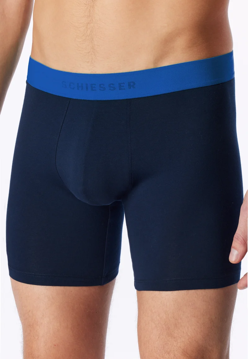 Long-Shorts 3er-Pack Dunkelblau - 95/5