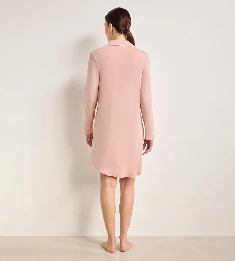 Chemise de nuit rose poudré Soft Blush