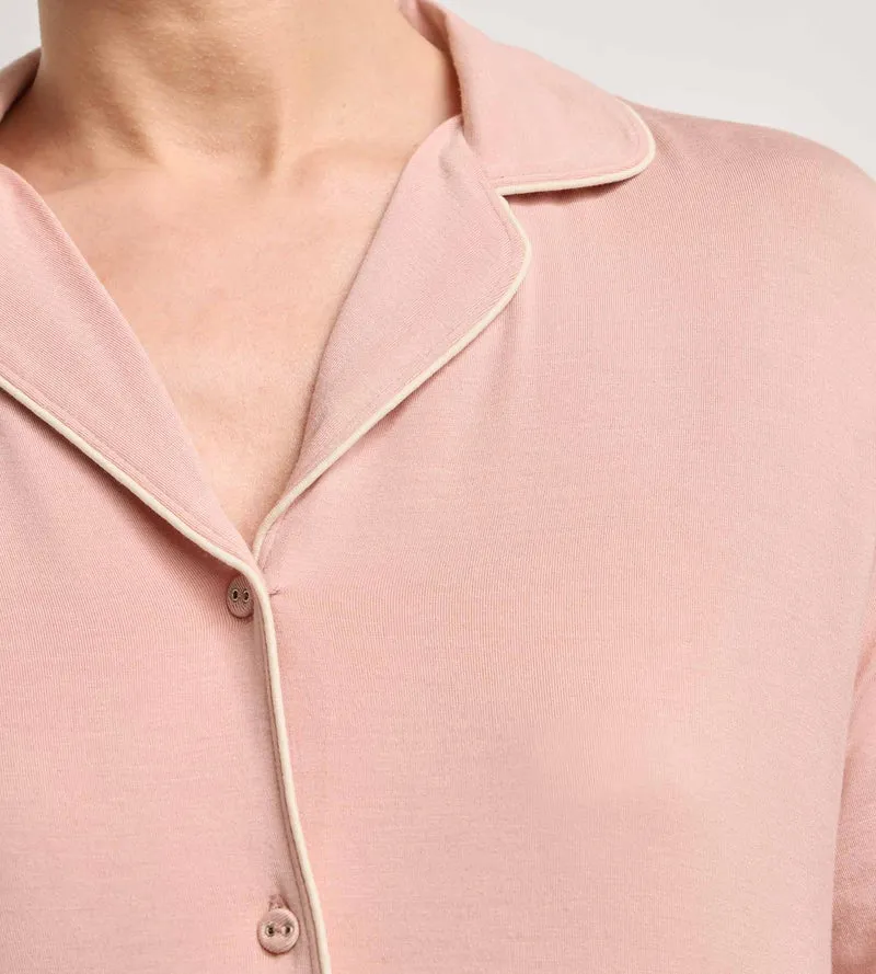 Chemise de nuit rose poudré Soft Blush
