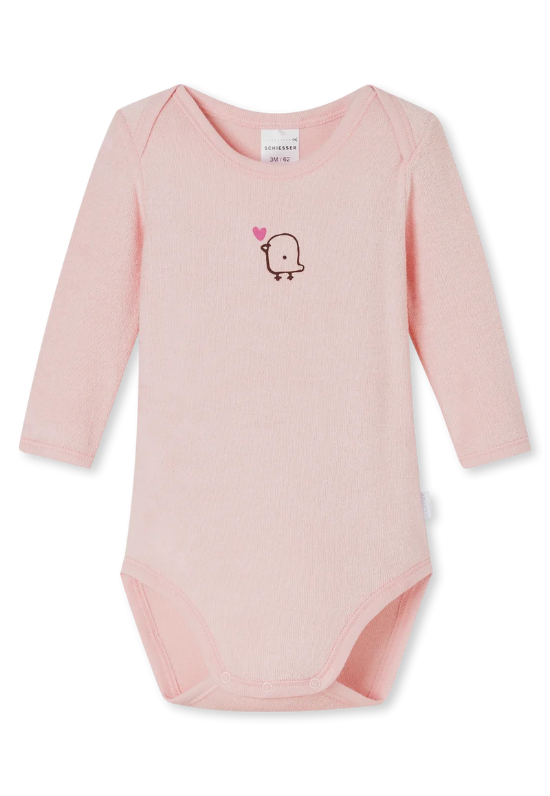 Body Frottee Rosa - Baby