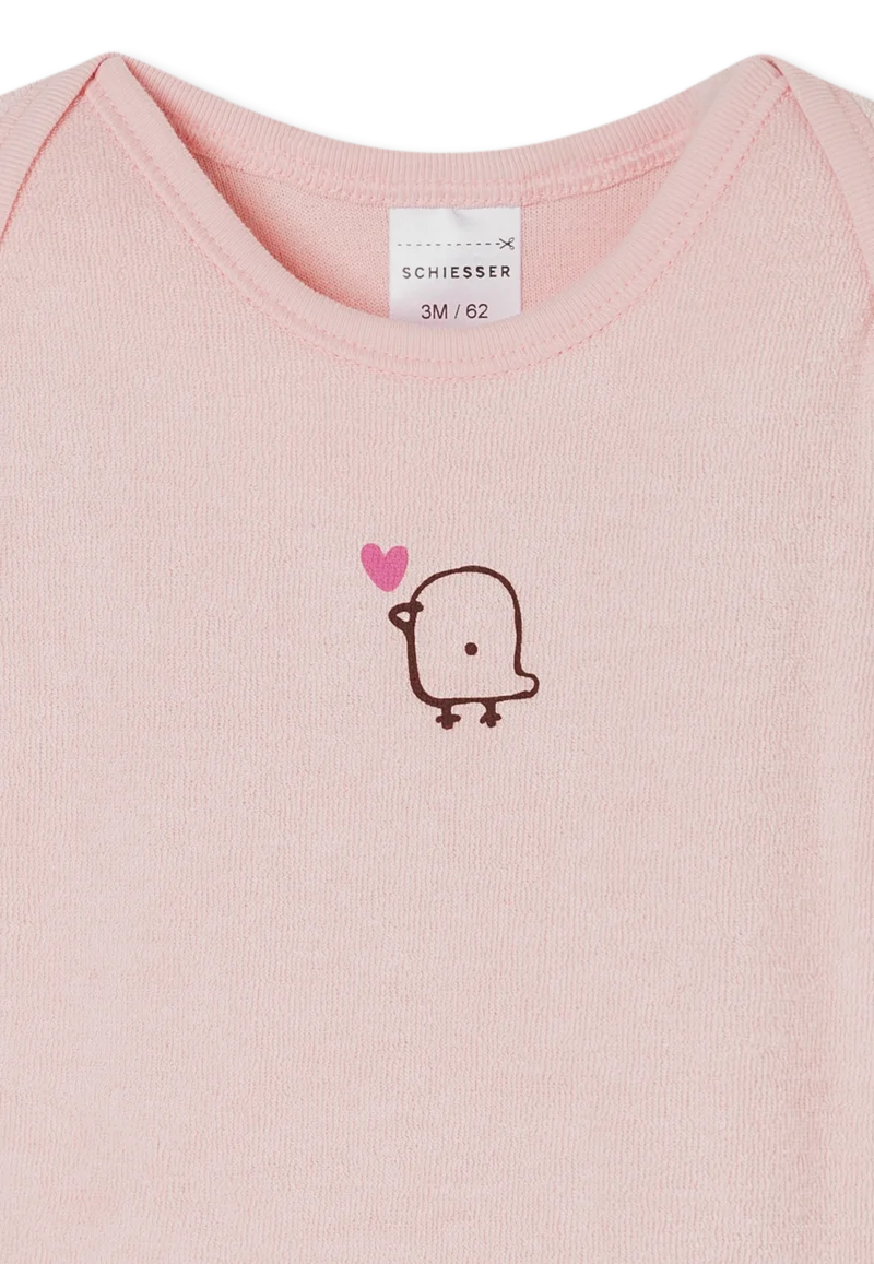 Body Frottee Rosa - Baby