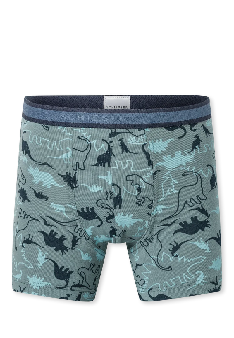 Shorts 3er-Pack Petrol gemustert - 95/5