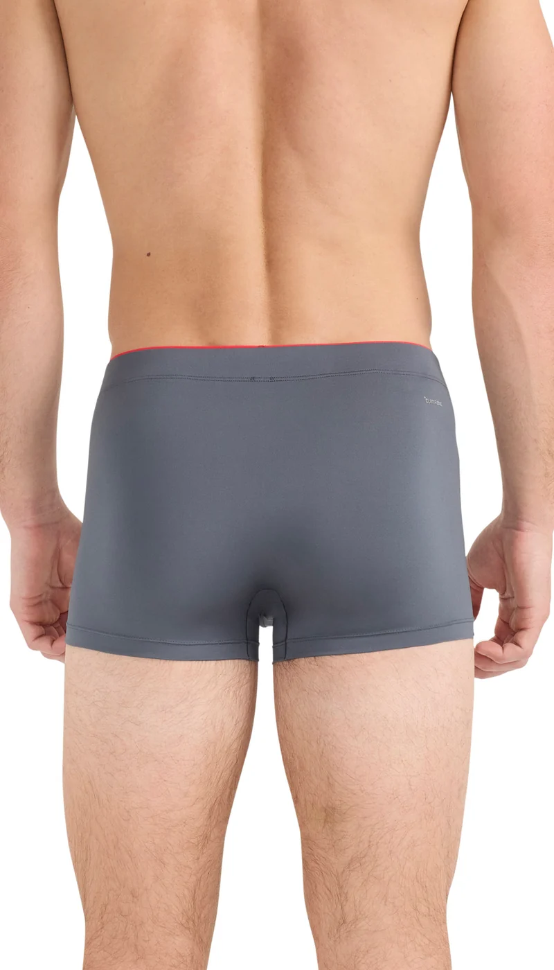 Enge Boxershorts 3er-Pack Grau/Schwarz - ADIDAS