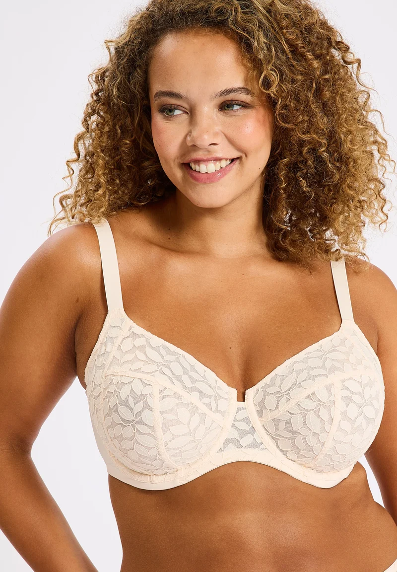 Soutien-gorge minimiseur grand maintien rose