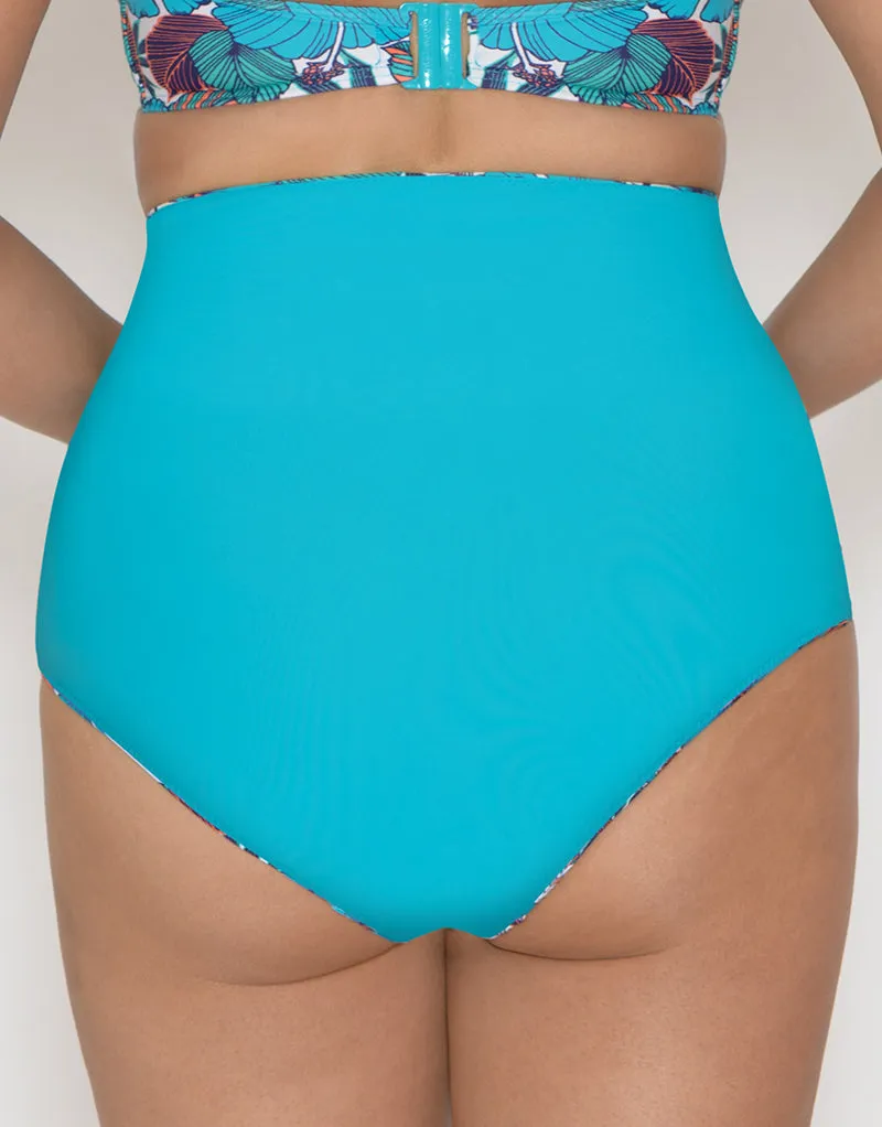 Curvy Kate Hibiscus Reversible Bikini Print Mix