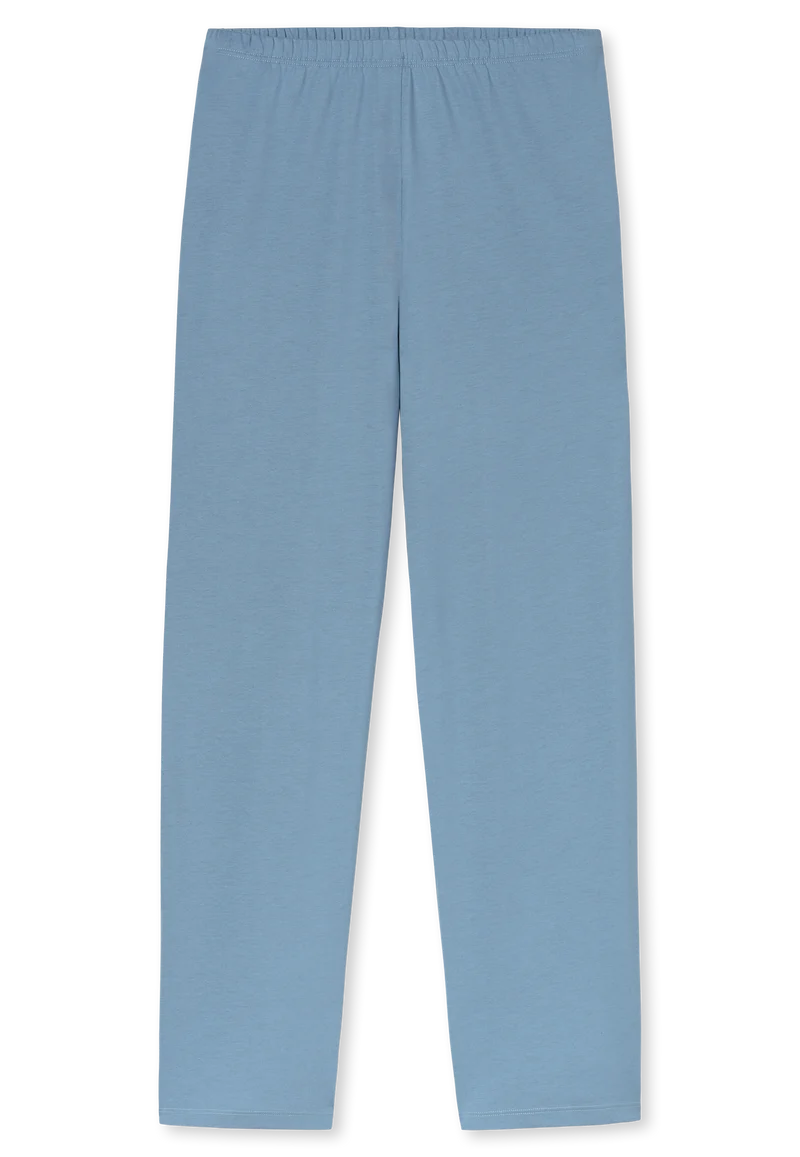 Schlafanzug lang Blau/Weiss gestreift - Casual Essentials