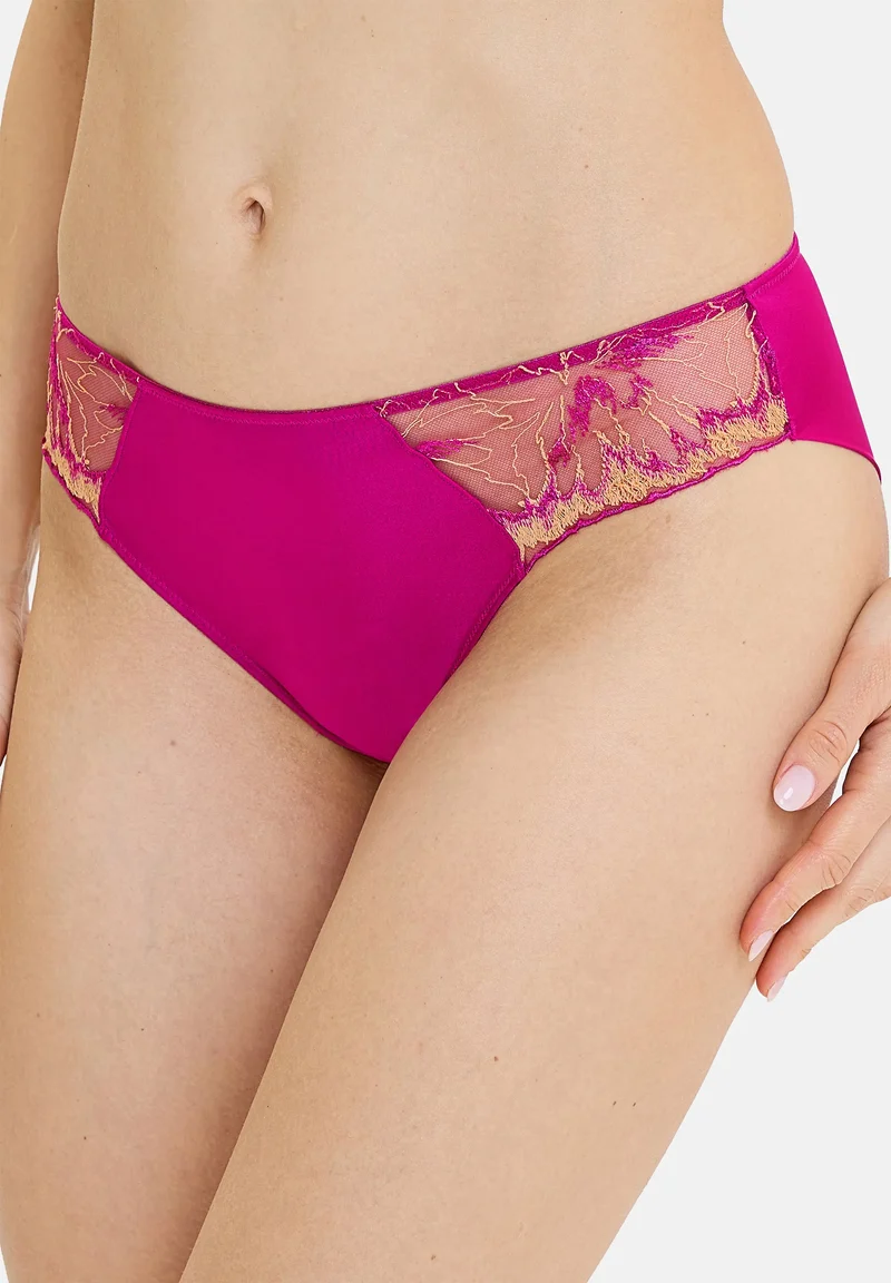 Slip Isaure Fuchsia Abricot
