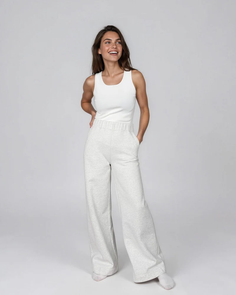 Pantalon coton ouaté Lia
