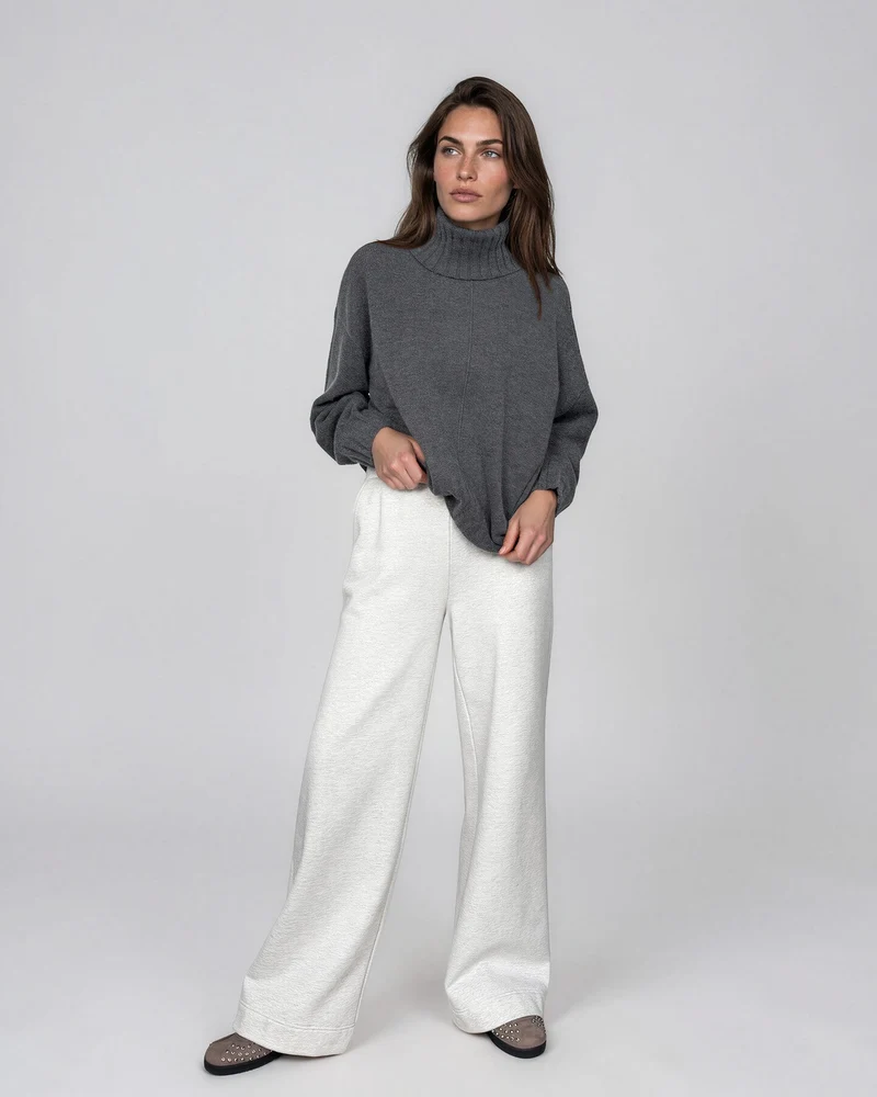 Pantalon coton ouaté Lia