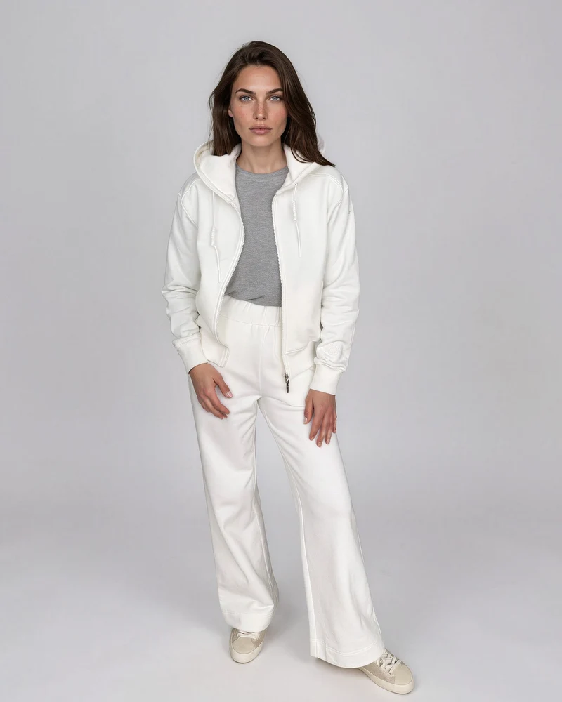 Pantalon coton ouaté Lia