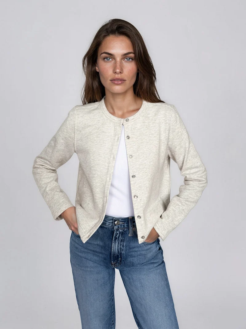 Cardigan coton ouaté Abby
