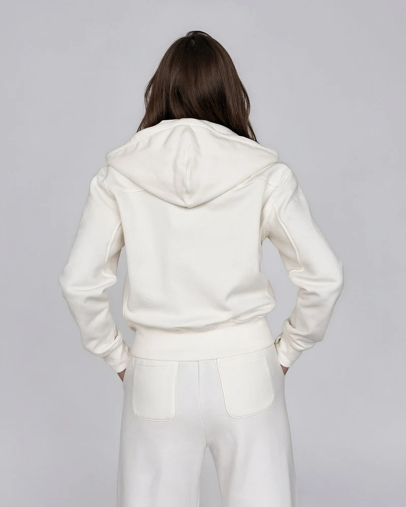 Veste coton ouaté avec zip Credo