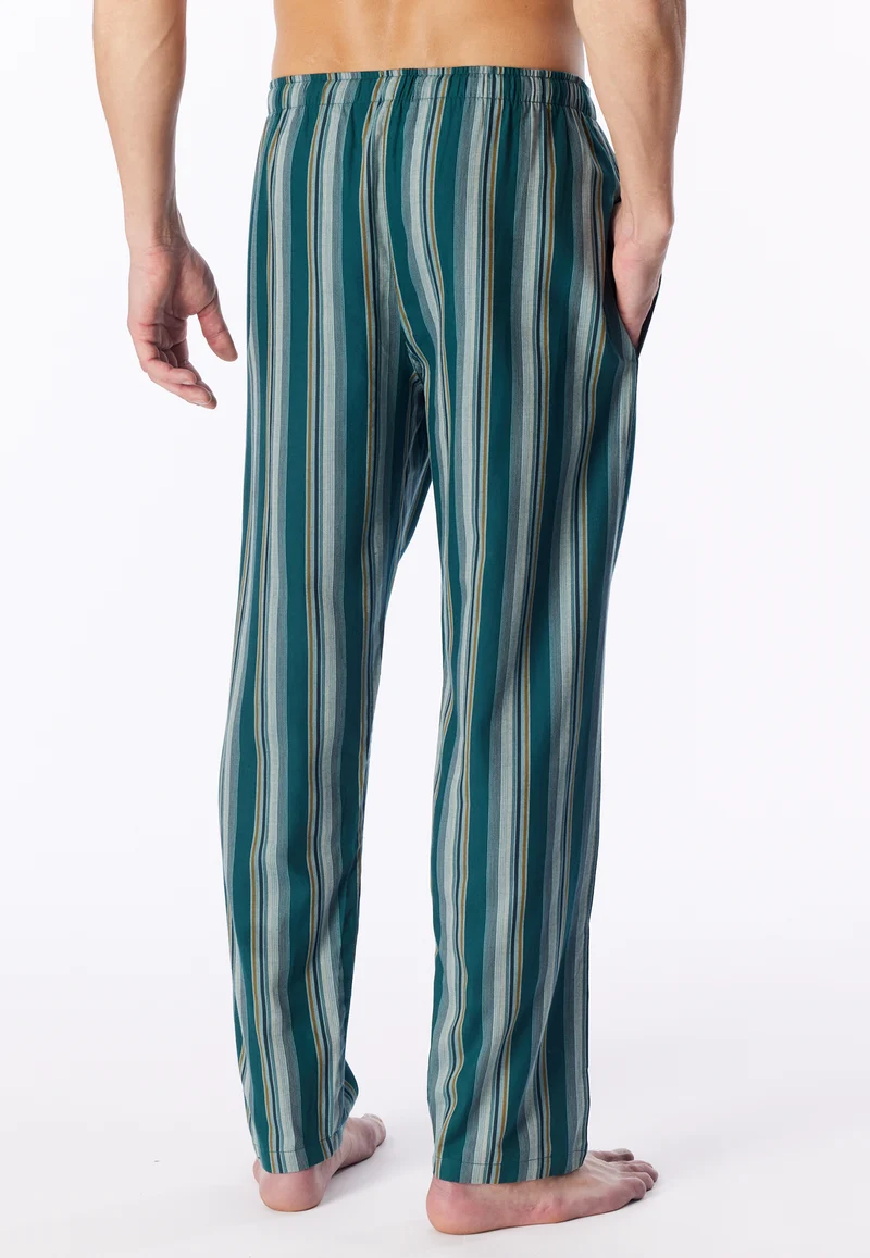 Hose Petrol/Blau gestreift - Mix+Relax
