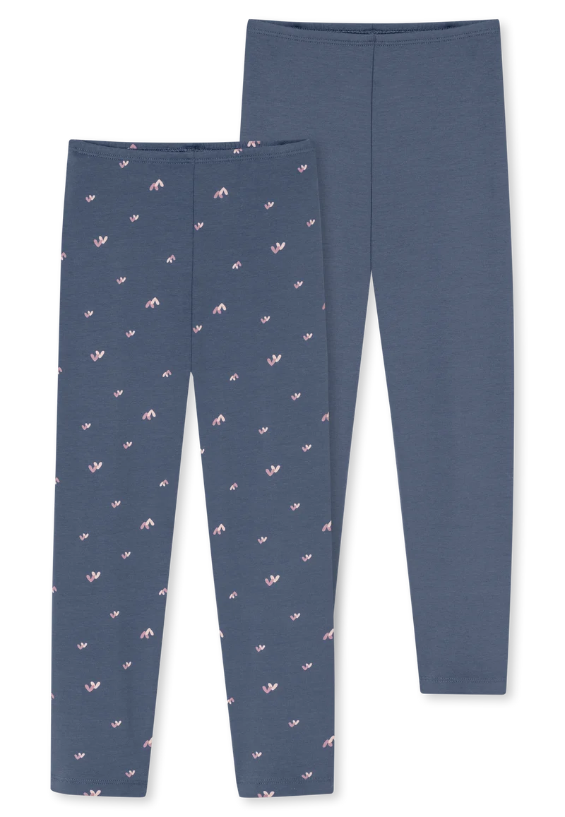 Leggings 2er-Pack Dunkelblau - 95/5