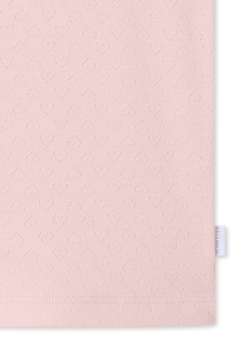 Unterhemd Feinripp Rosa - Ajourée