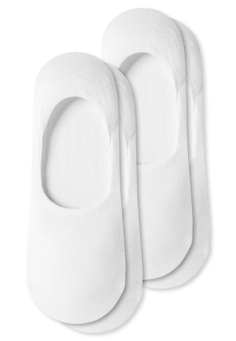 Füßlinge 2er-Pack Weiss - Long Life Cool