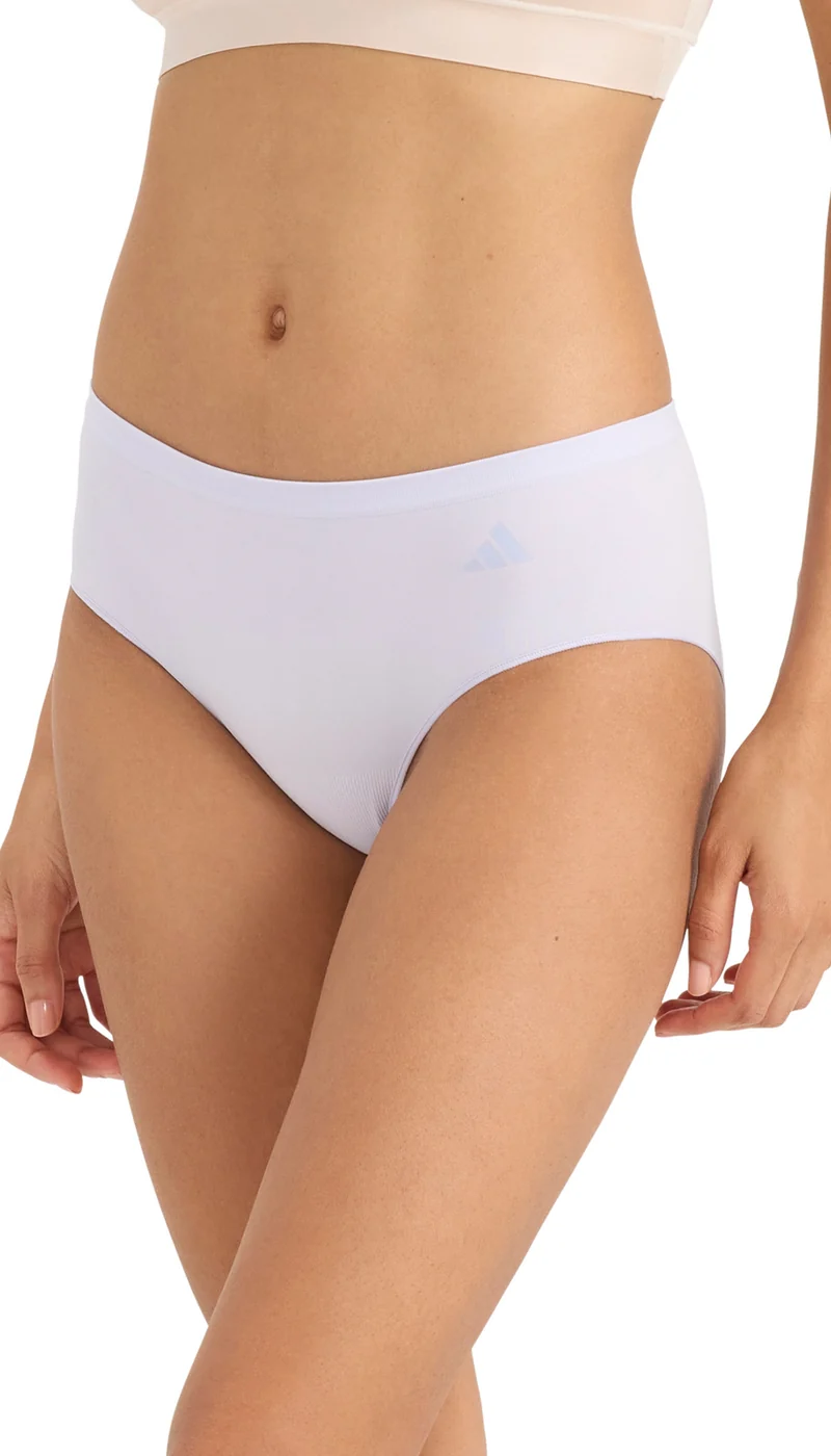 Hipster Slip 3er-Pack Weiss - ADIDAS
