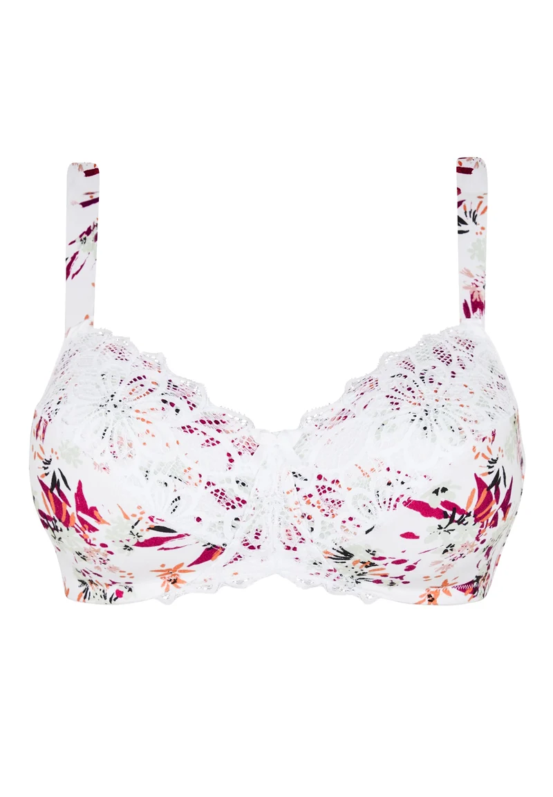 Soutien-gorge emboîtant sans armatures Flora Bouquets Clairs