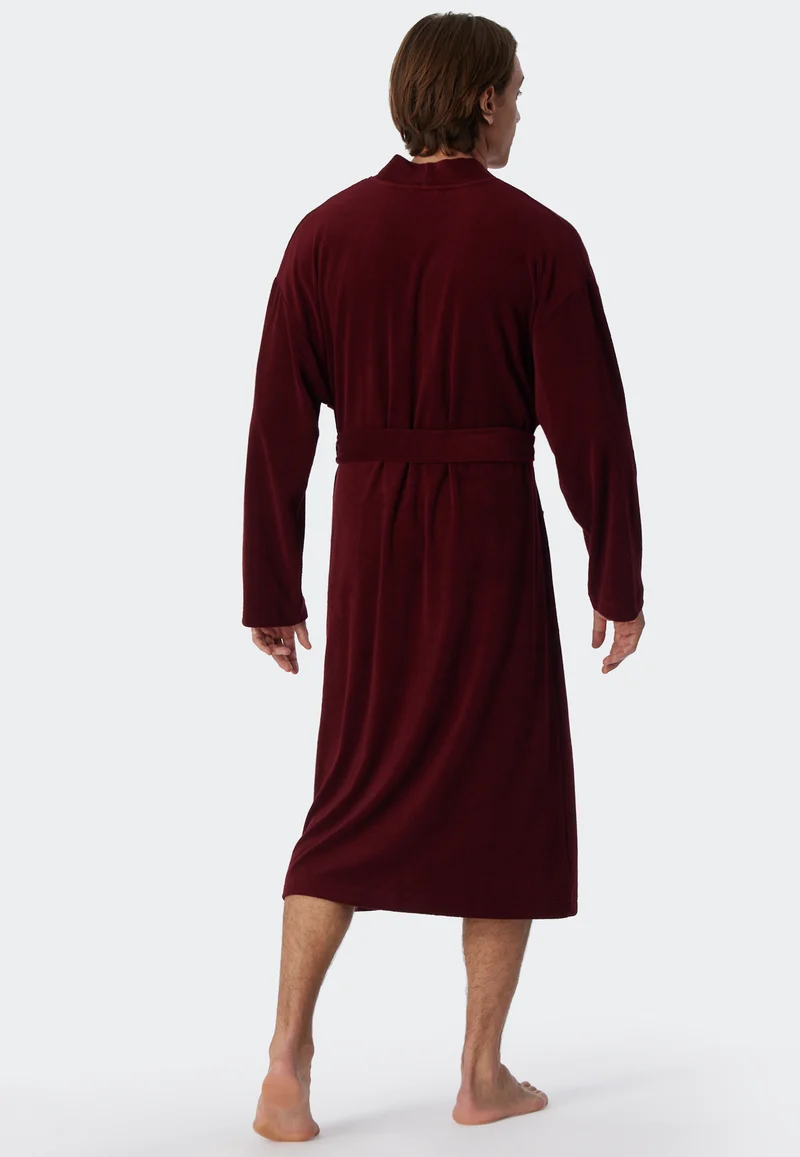 Bademantel Bordeaux - Feather Terry