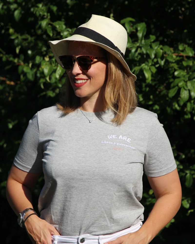 Notre tee shirt édition limitée "We are libres & puissantes"