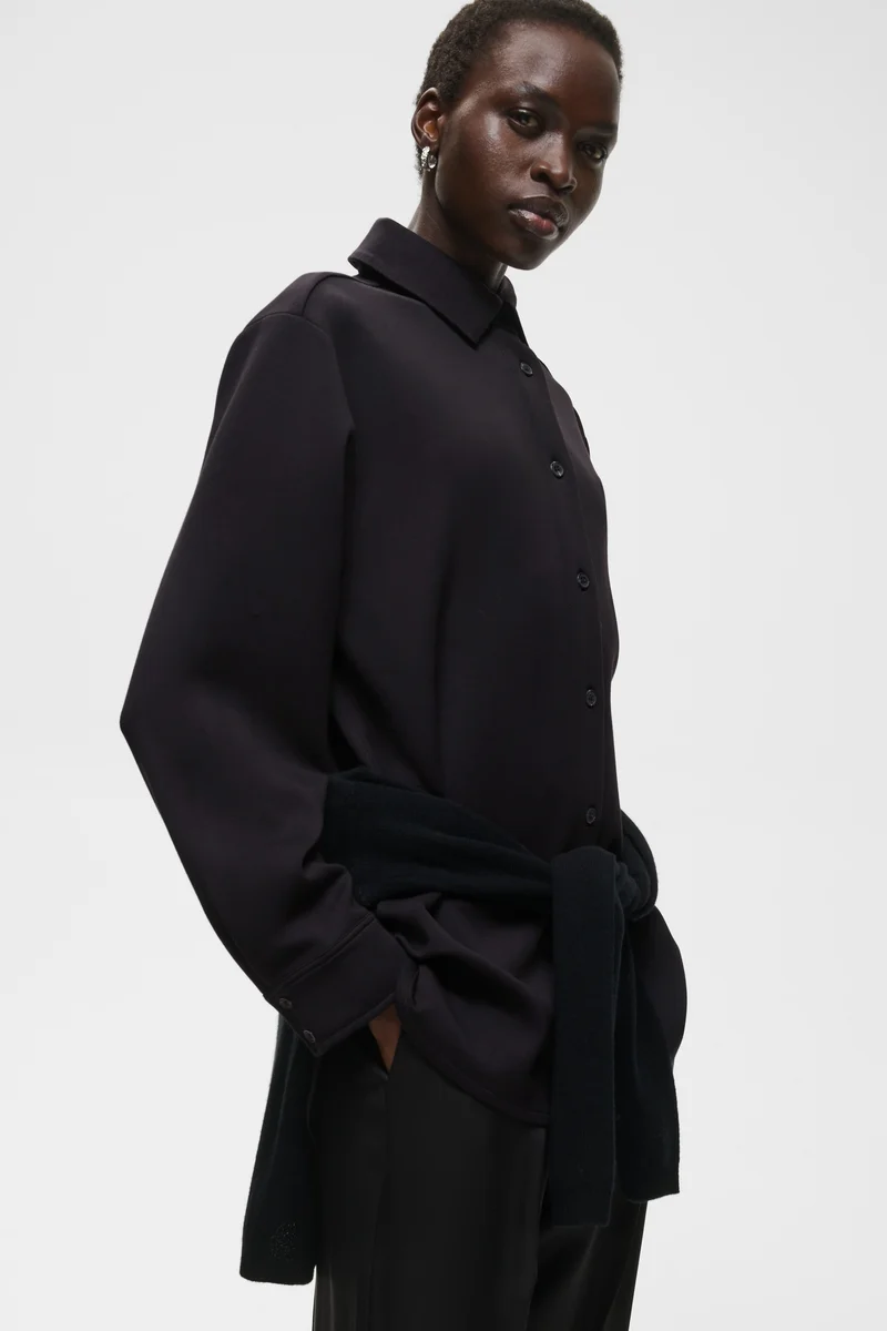 Chemise oversize à poignets boutonnés Baya Vincent