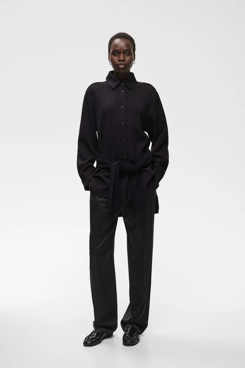 Chemise oversize à poignets boutonnés Baya Vincent