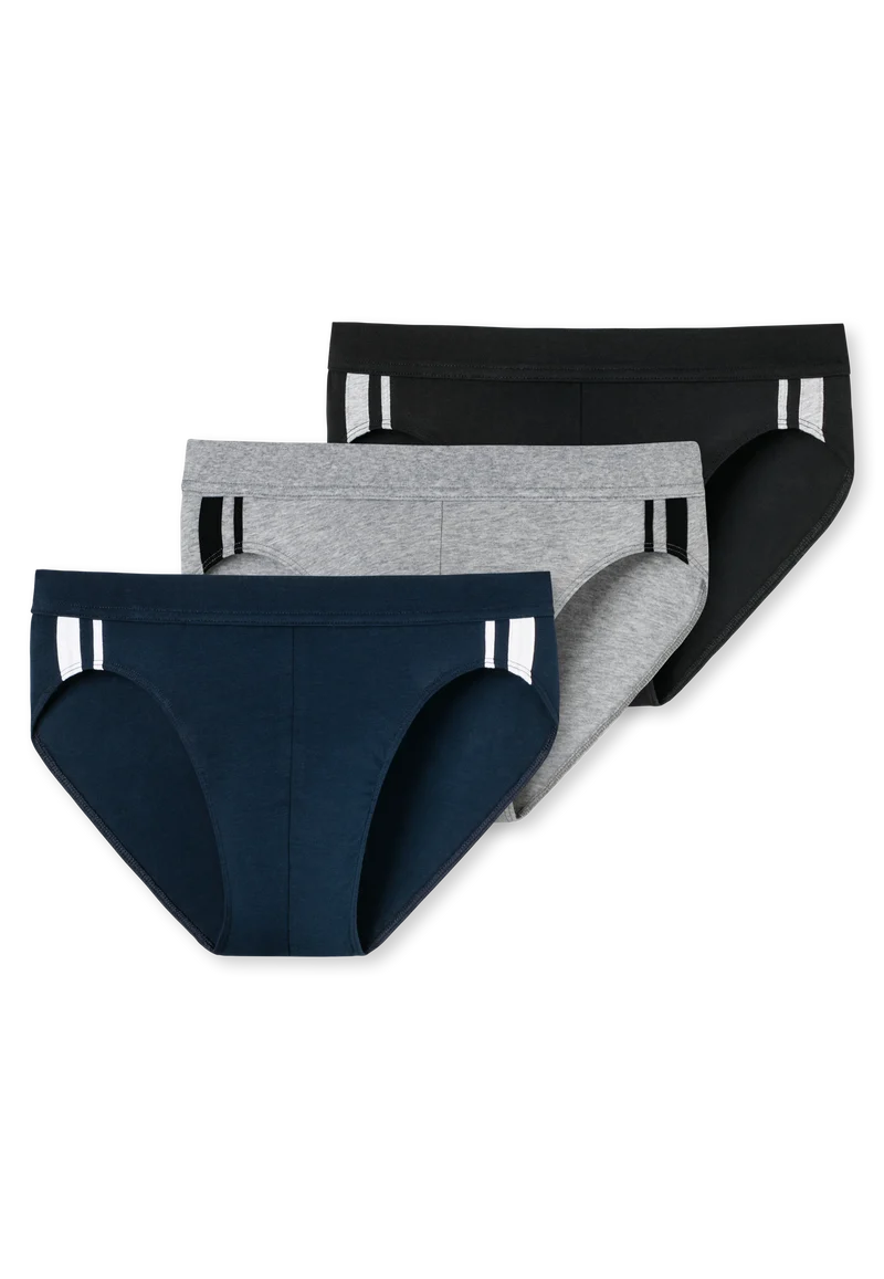 Slip 3er-Pack Bunt - 95/5