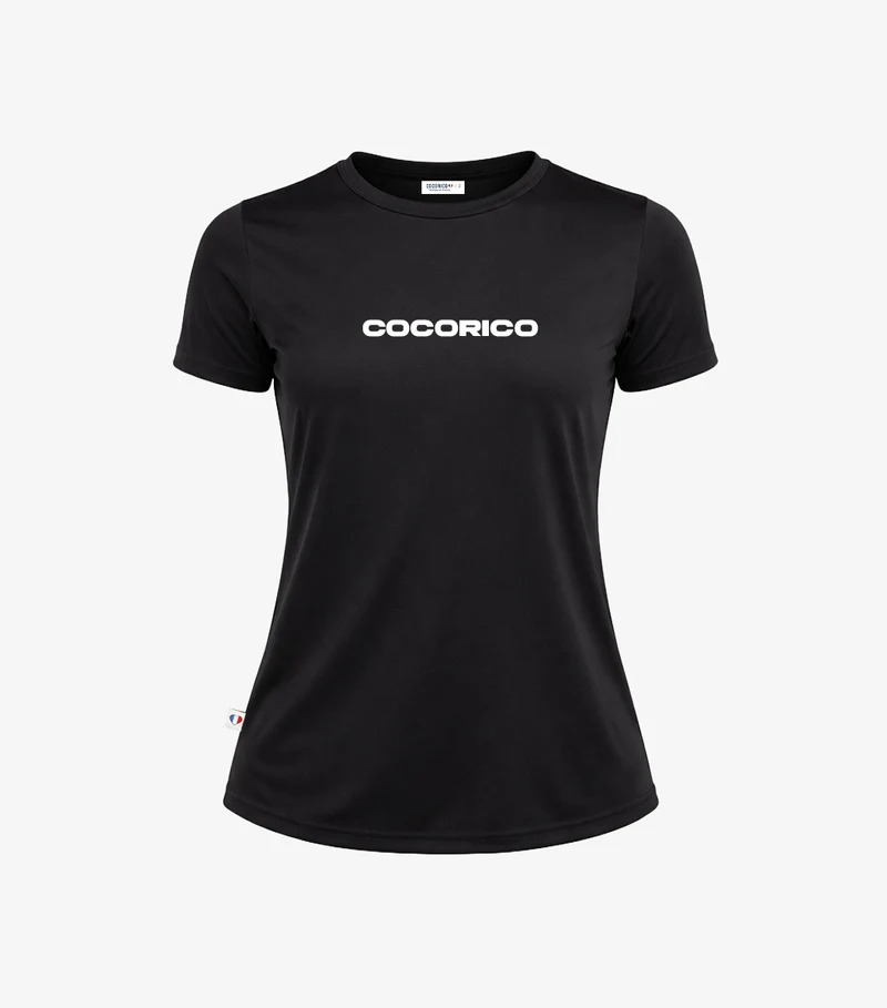T-Shirt Sport Femme Noir - Impact