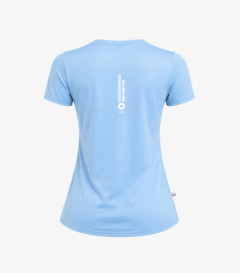 T-Shirt Sport Femme Ciel - Focus