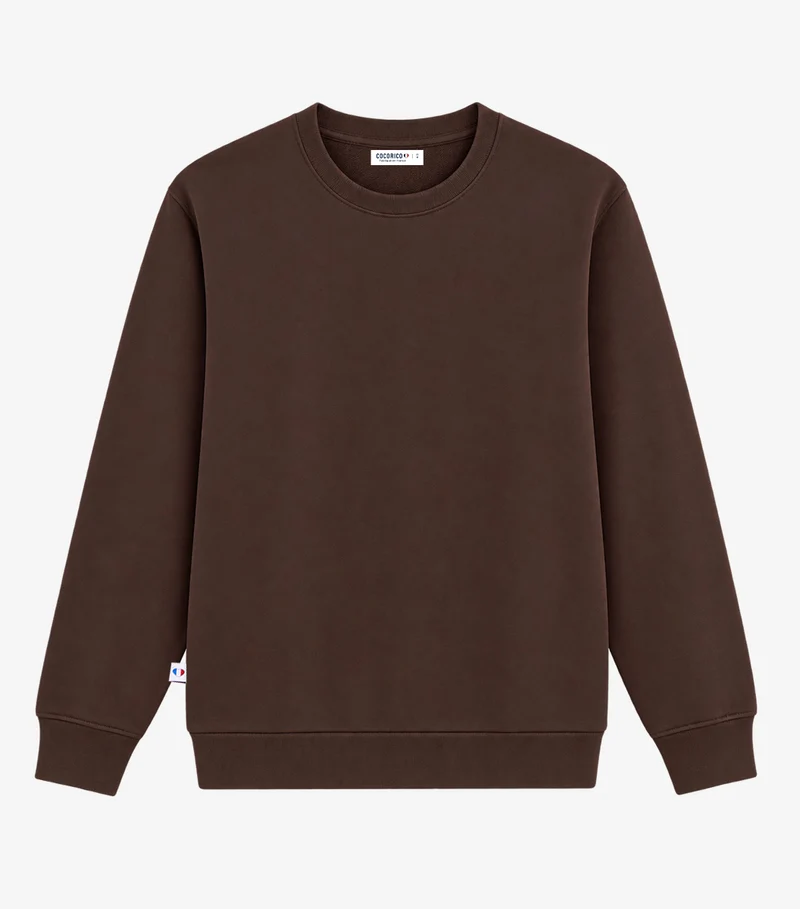 Sweat Homme Marron - Intemporel