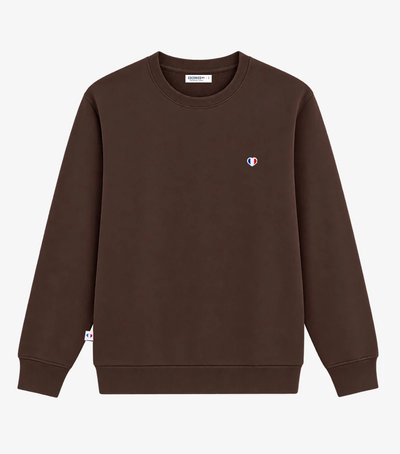 Sweat Homme Marron - Iconique