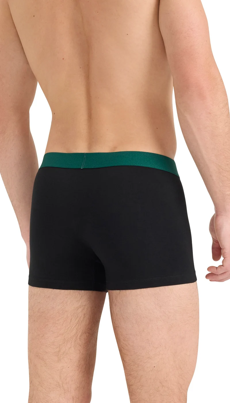 Enge Boxershorts 3er-Pack Schwarz/Weiss/Gelb - ADIDAS