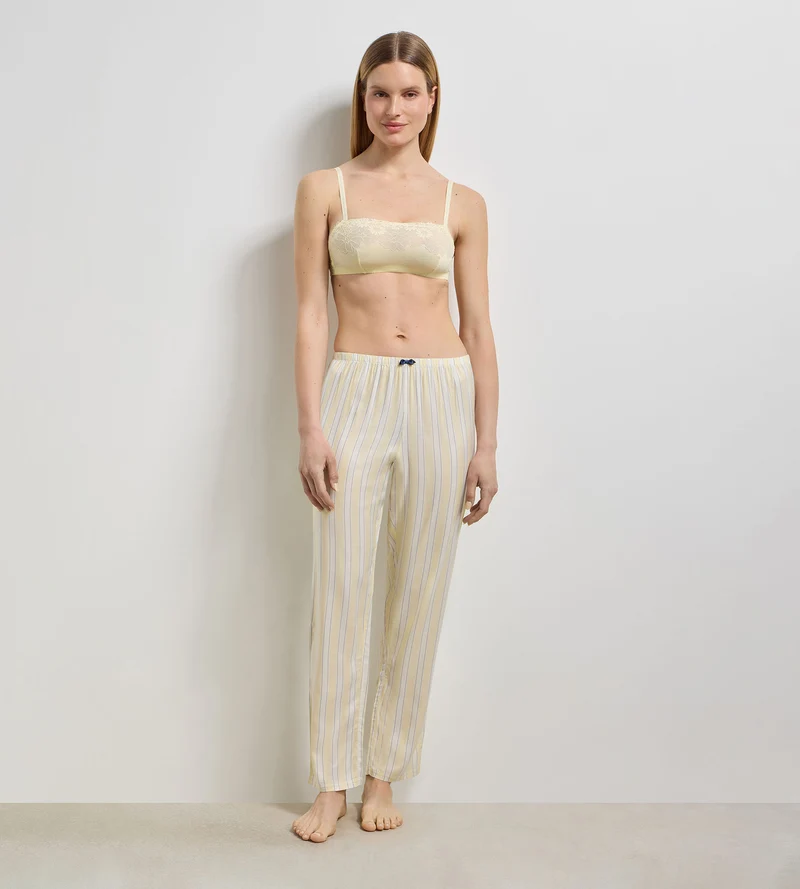 Bralette souple sans armatures vanille Slow Days Fresh Vibes
