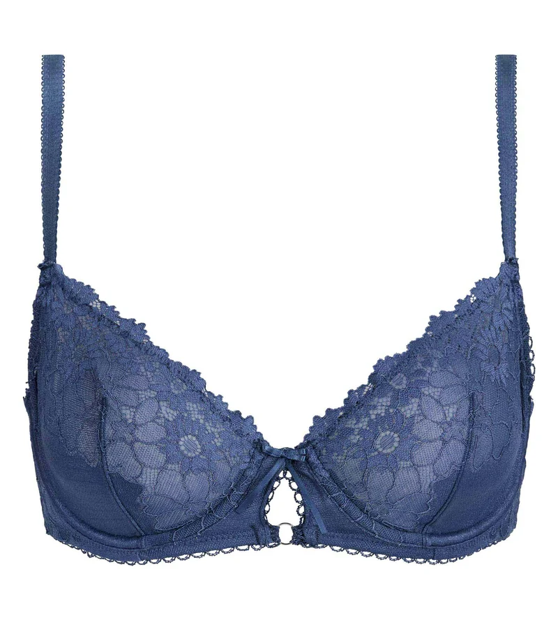 Soutien-gorge à armatures poudre bleue Slow Days Fresh Vibes