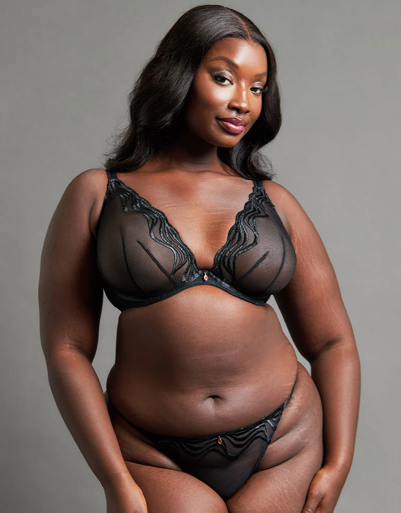 Scantilly Intoxicated Tanga Brief Black