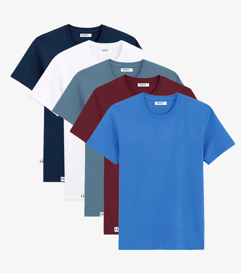 T-shirt Homme x5 - Pack Estival