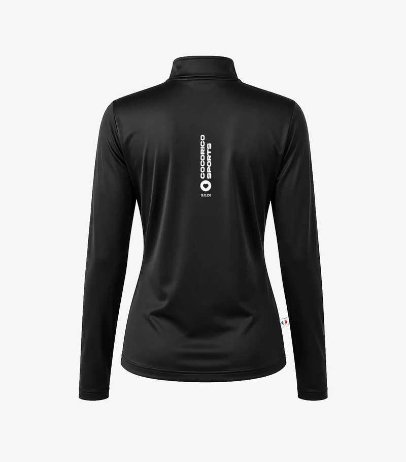 Veste Zippée Sport Femme Noir - Focus