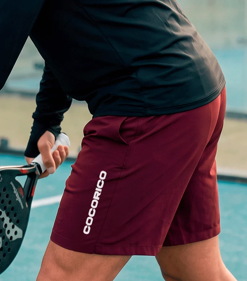 Short Sport Homme Bordeaux - Impact