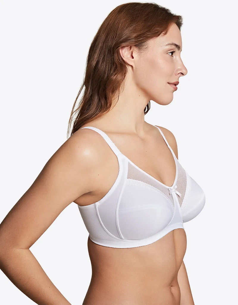 Royce Charlotte Comfort Bra White