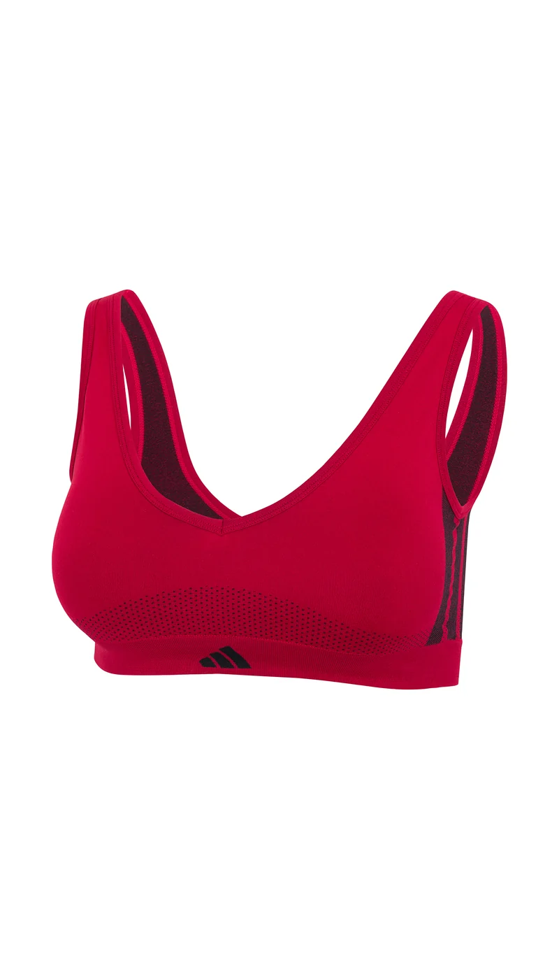 Bustier mit herausnehmbaren Pads Rot - ADIDAS