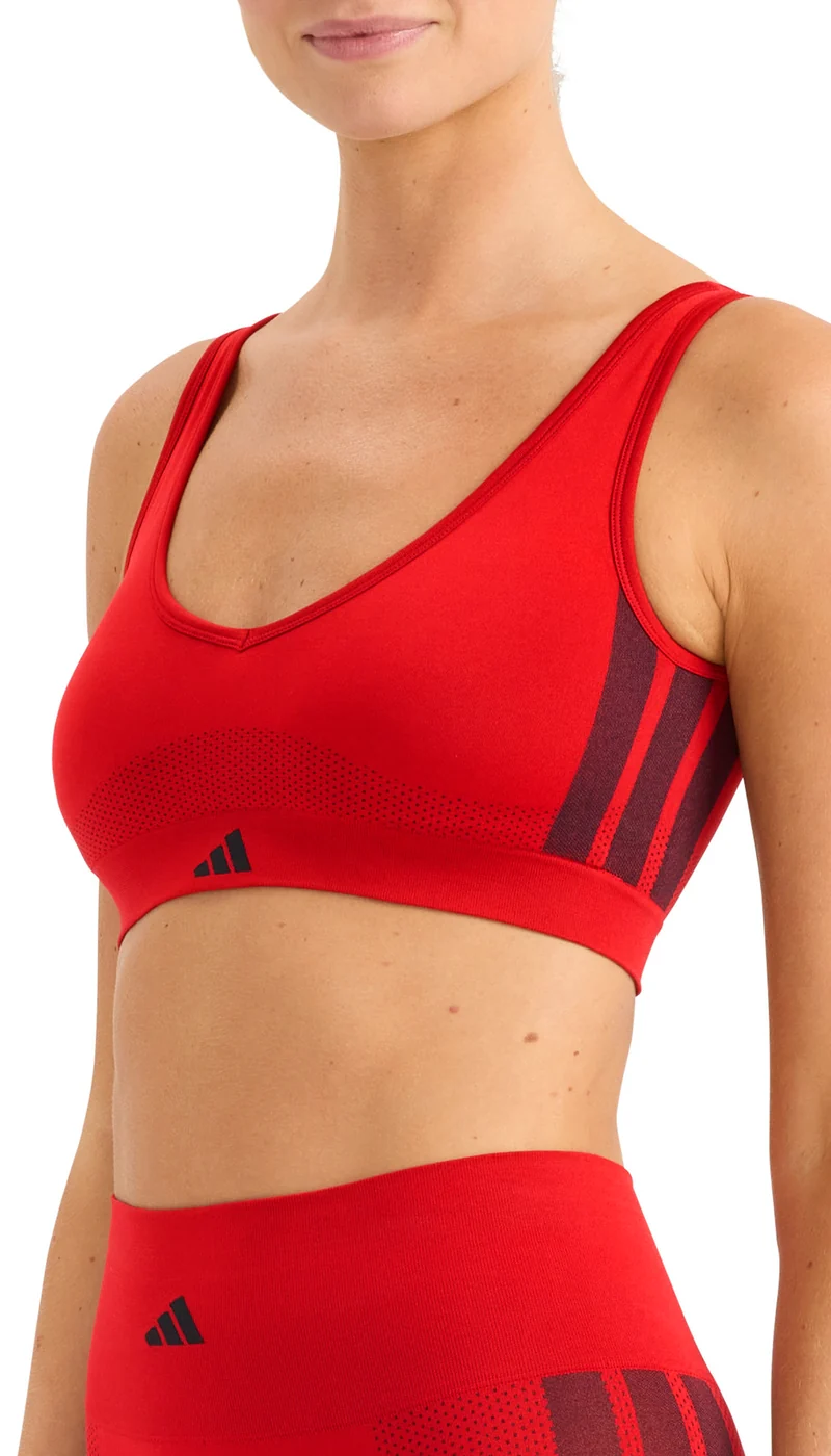Bustier mit herausnehmbaren Pads Rot - ADIDAS