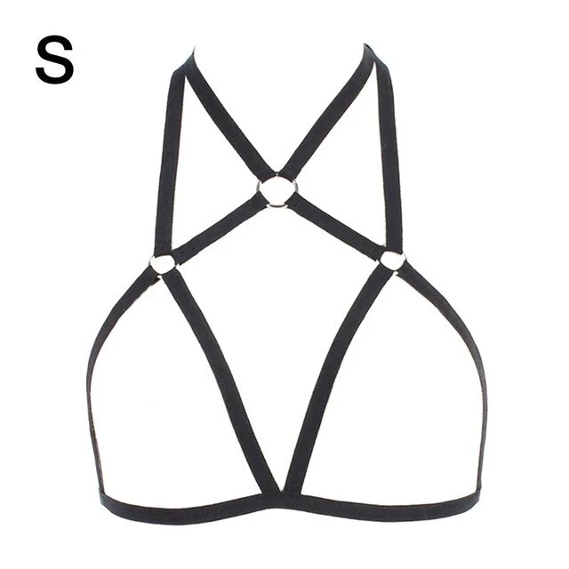 1Pc Women Sexy Bandage Bra Lingerie Backless Bras Erotic Hollow Low Out Halter Push Up Bra Lady Sexy Summer Top Bra Underwear
