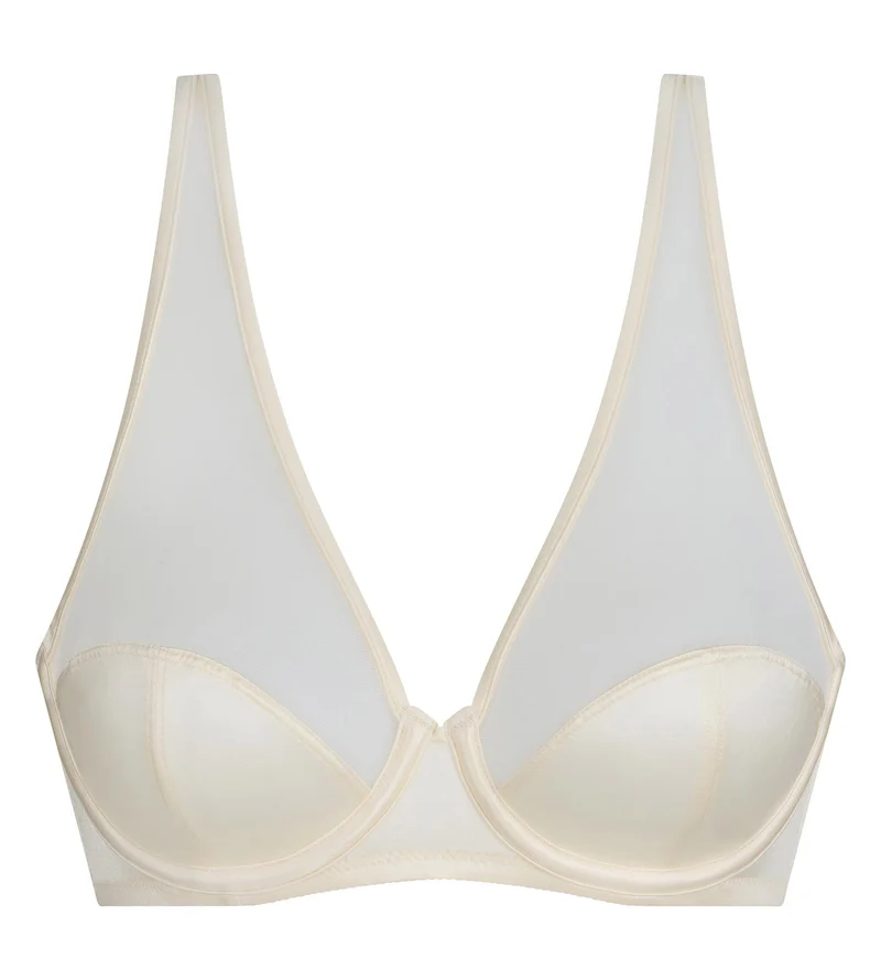 Soutien-gorge à armatures ivoire Dim x Ines de la Fressange