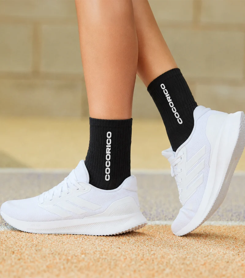 Chaussettes Sport Femme Noir - Impact