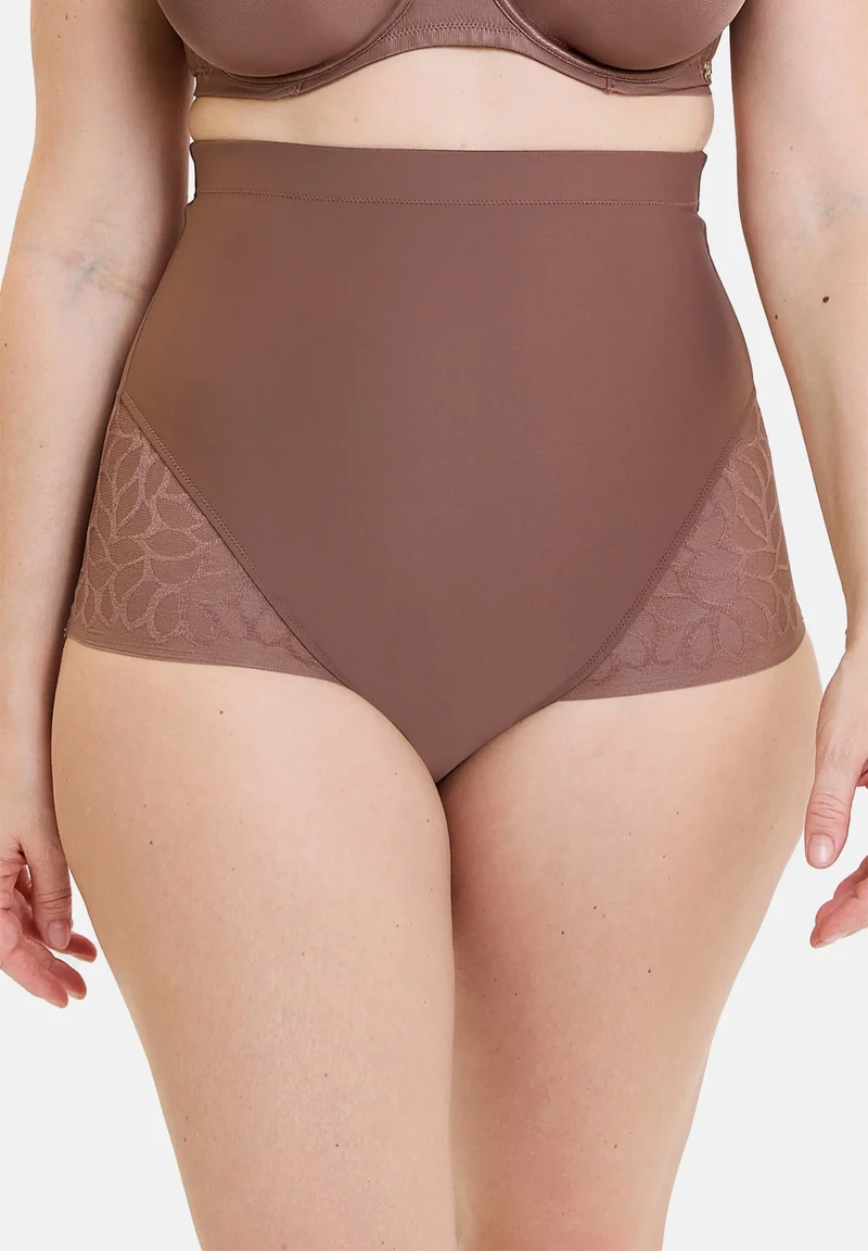 Culotte taille très haute Perfect Curves Marron Muscade
