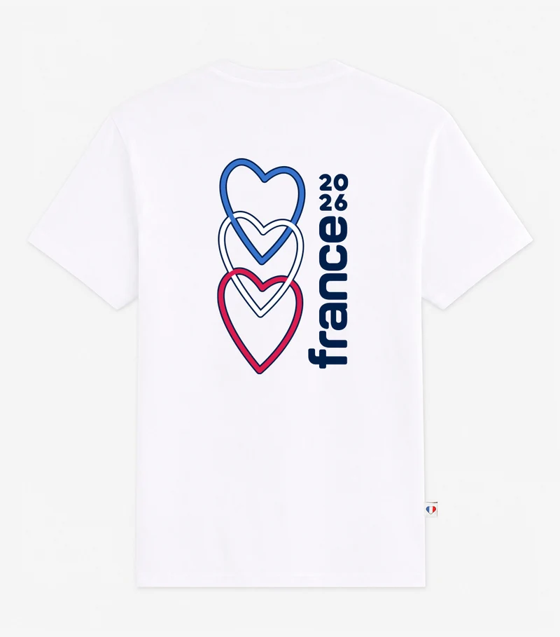 T-shirt Homme Blanc - Vibrations