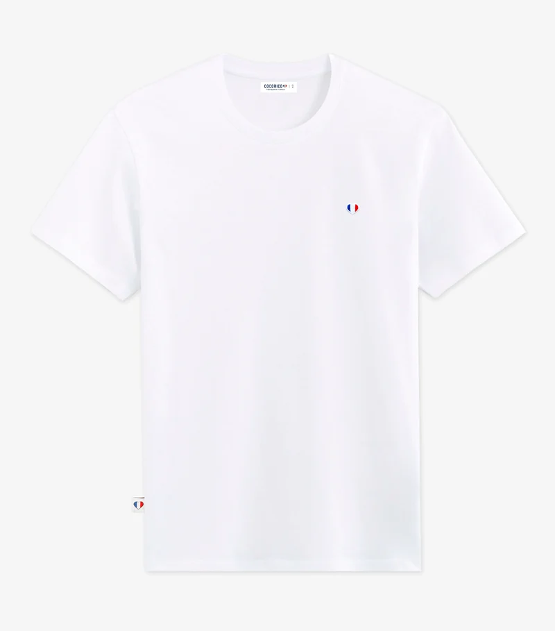 T-shirt Homme Blanc - Vibrations