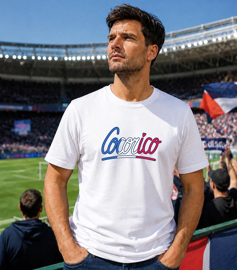 T-shirt Homme Blanc - Emotion